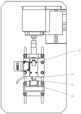 Micro-amplitude impact wear test device and test method based on controlled impact energy