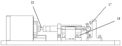 Micro-amplitude impact wear test device and test method based on controlled impact energy