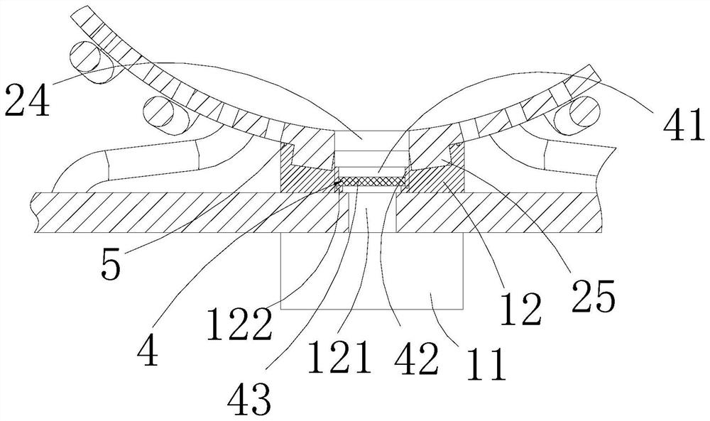 Filtering magnetic core with high magnetic conductivity