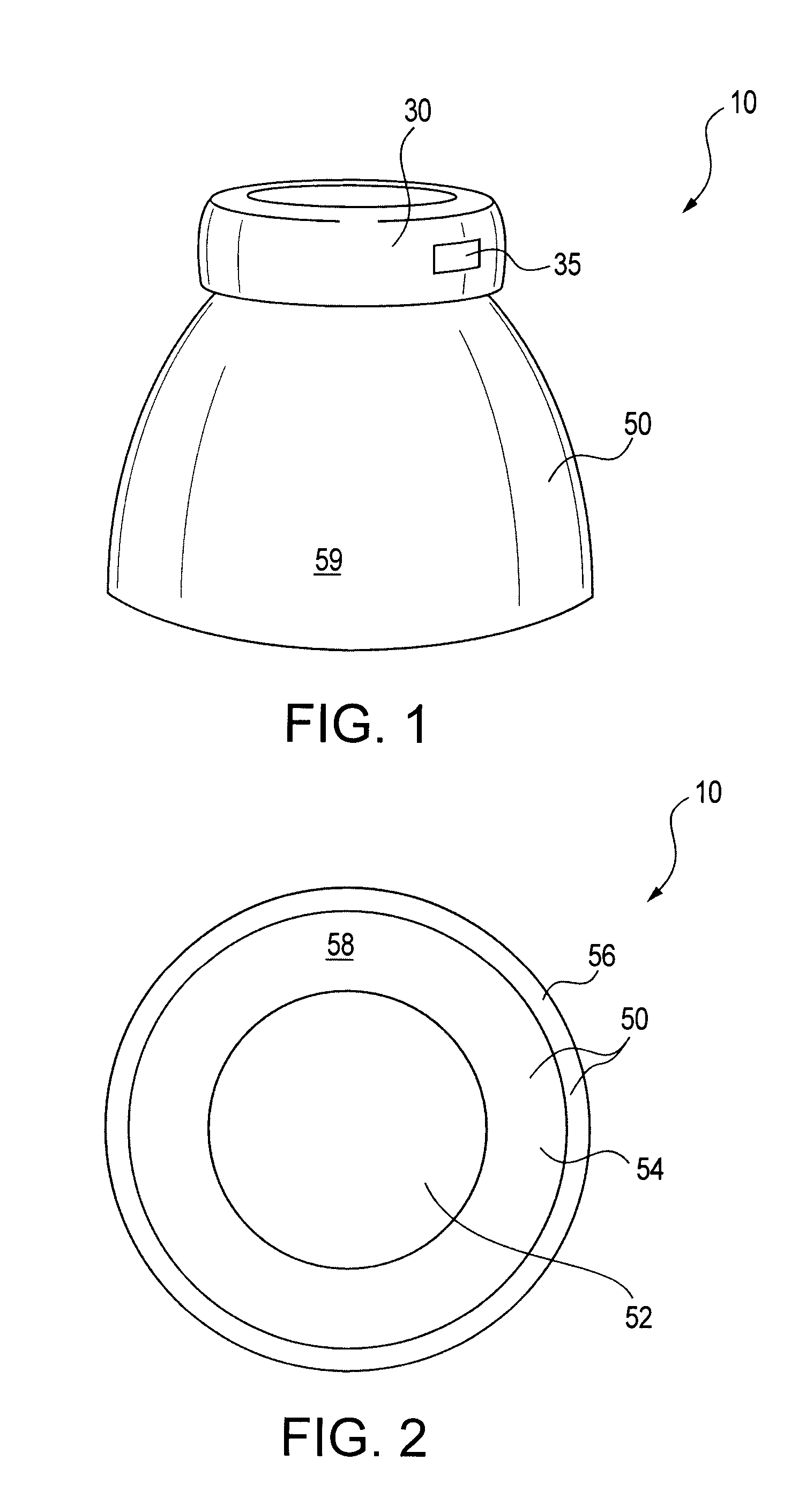 Therapeutic emitter retaining device