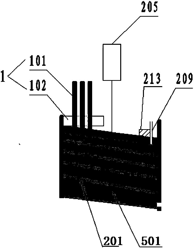 Rapid shaping type full-color 3D (Three Dimensional) printer material conveying system and control method thereof