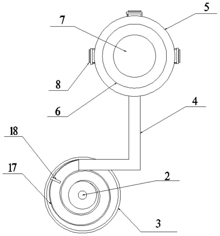 An innovative mechanism of automatic suction machine for environmental protection LED lamp plastic granule raw materials