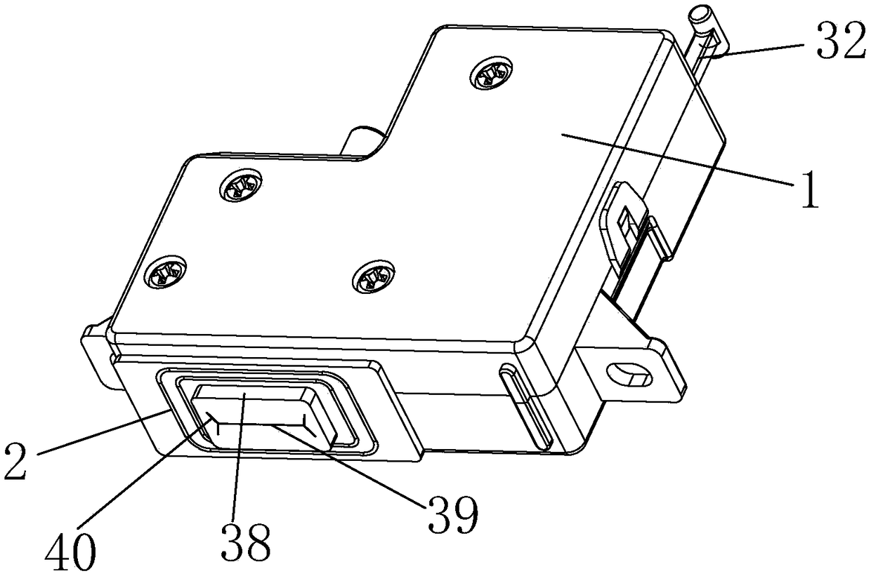 Electric appliance door lock switch capable of being manually unlocked