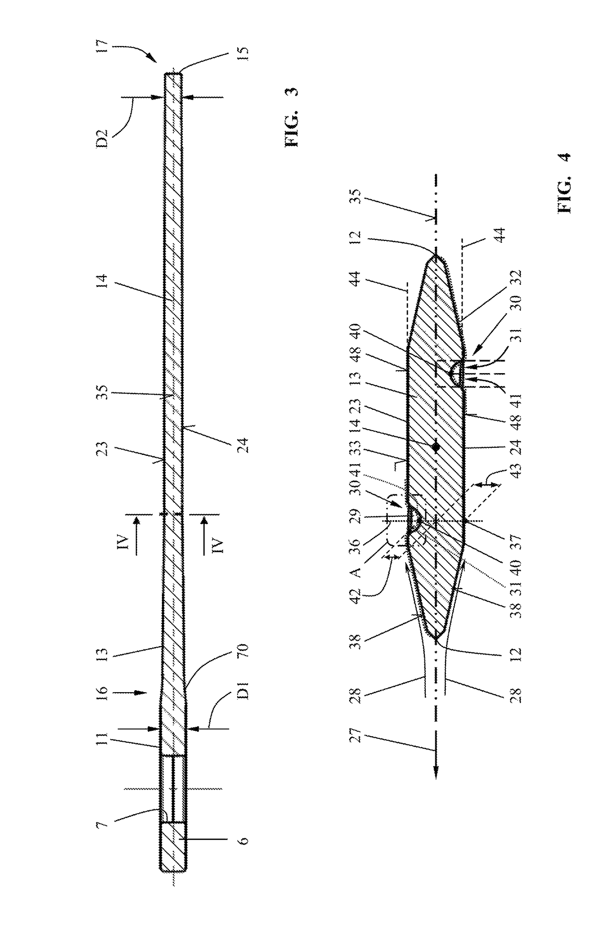 Cutting knife for a cutting head of a trimmer