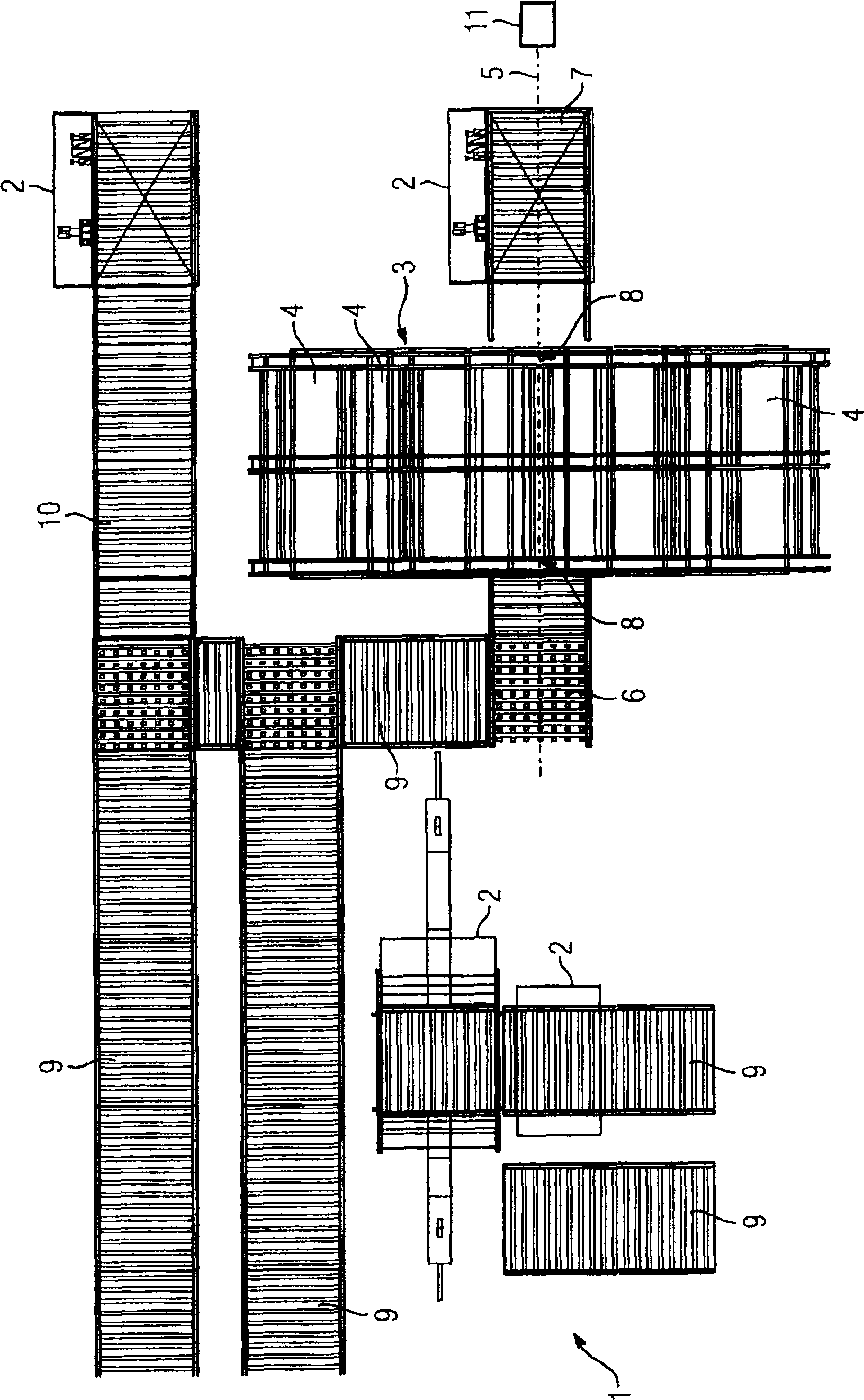 Apparatus and method for storing storage units