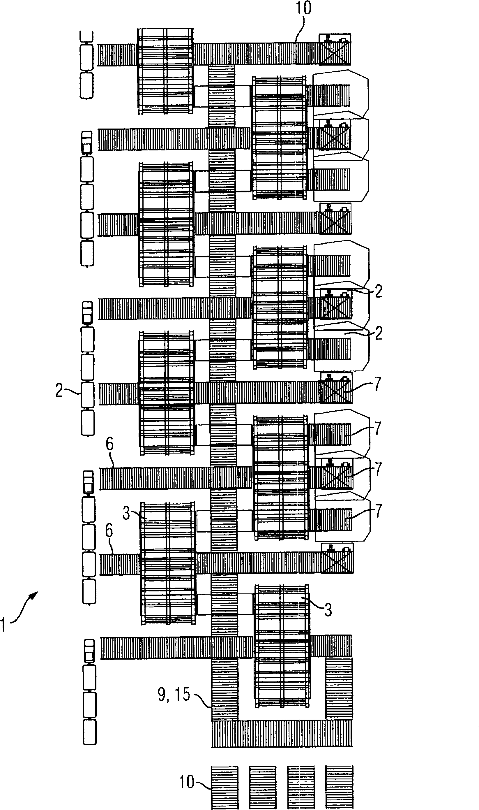 Apparatus and method for storing storage units