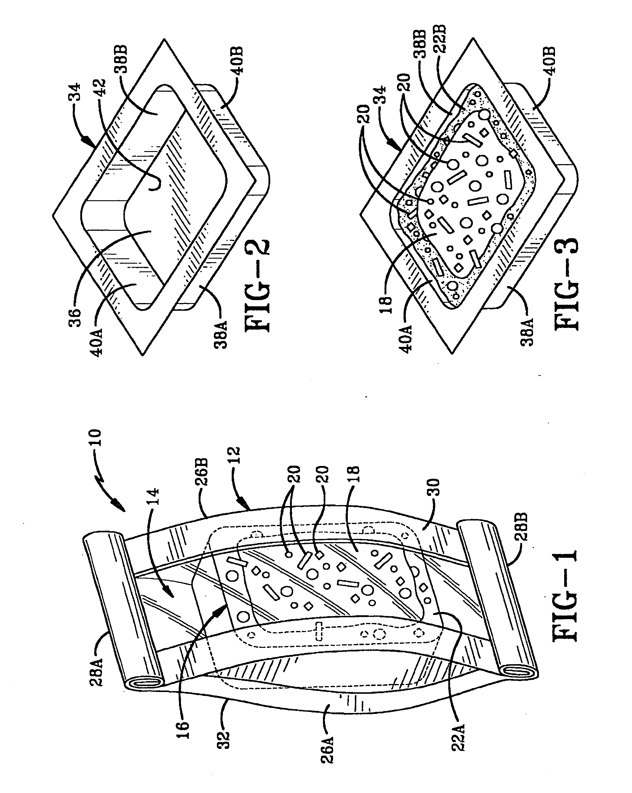 Frozen food package and method of use