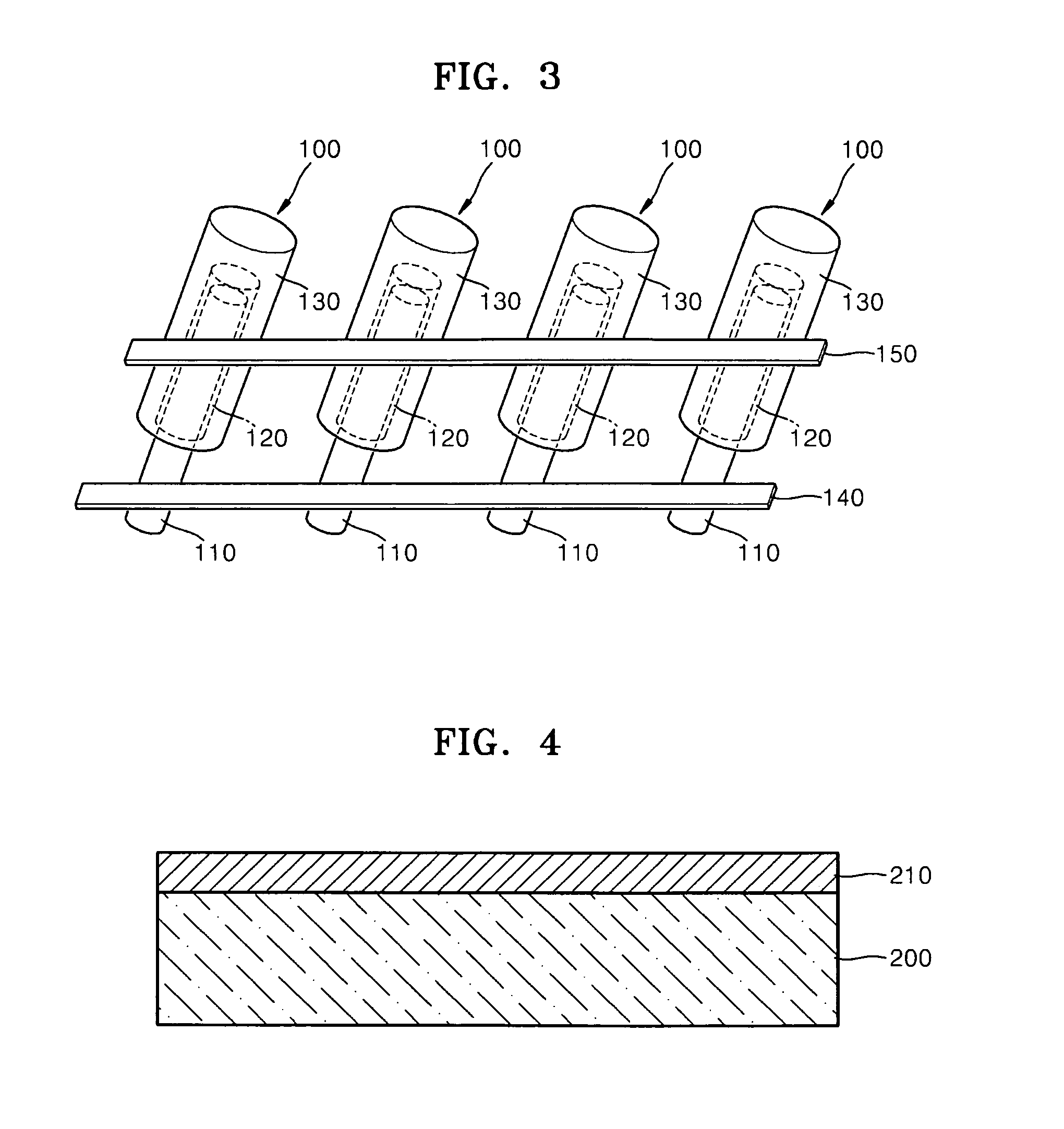 Light emitting device using a micro-rod and method of manufacturing a light emitting device