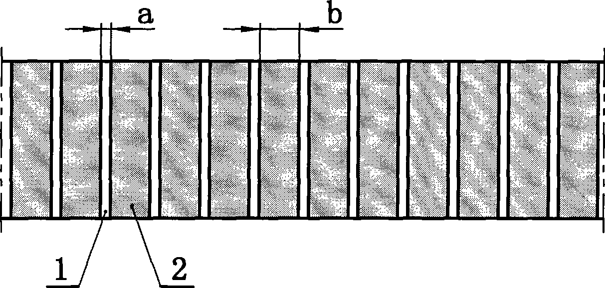 Two-faced adhesive tape and production method thereof