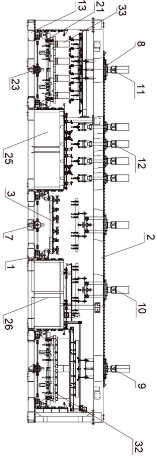 Automatic stacking equipment for stacking four iron cores at time