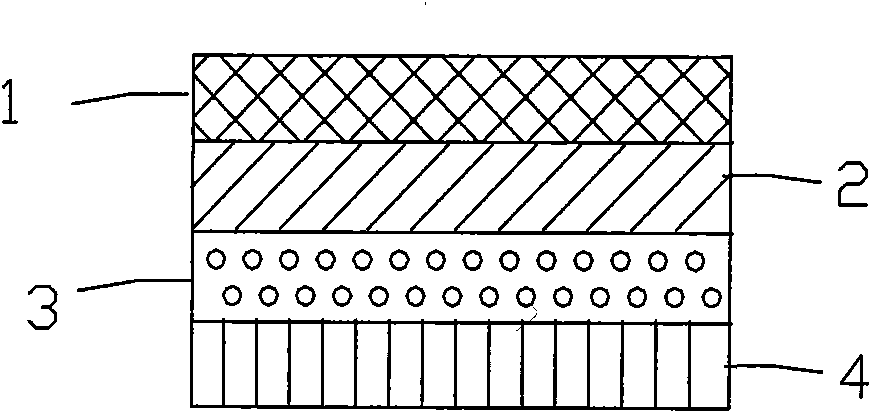 Stained paper for surface decoration of glass partition, glass and mirror face and manufacture process thereof