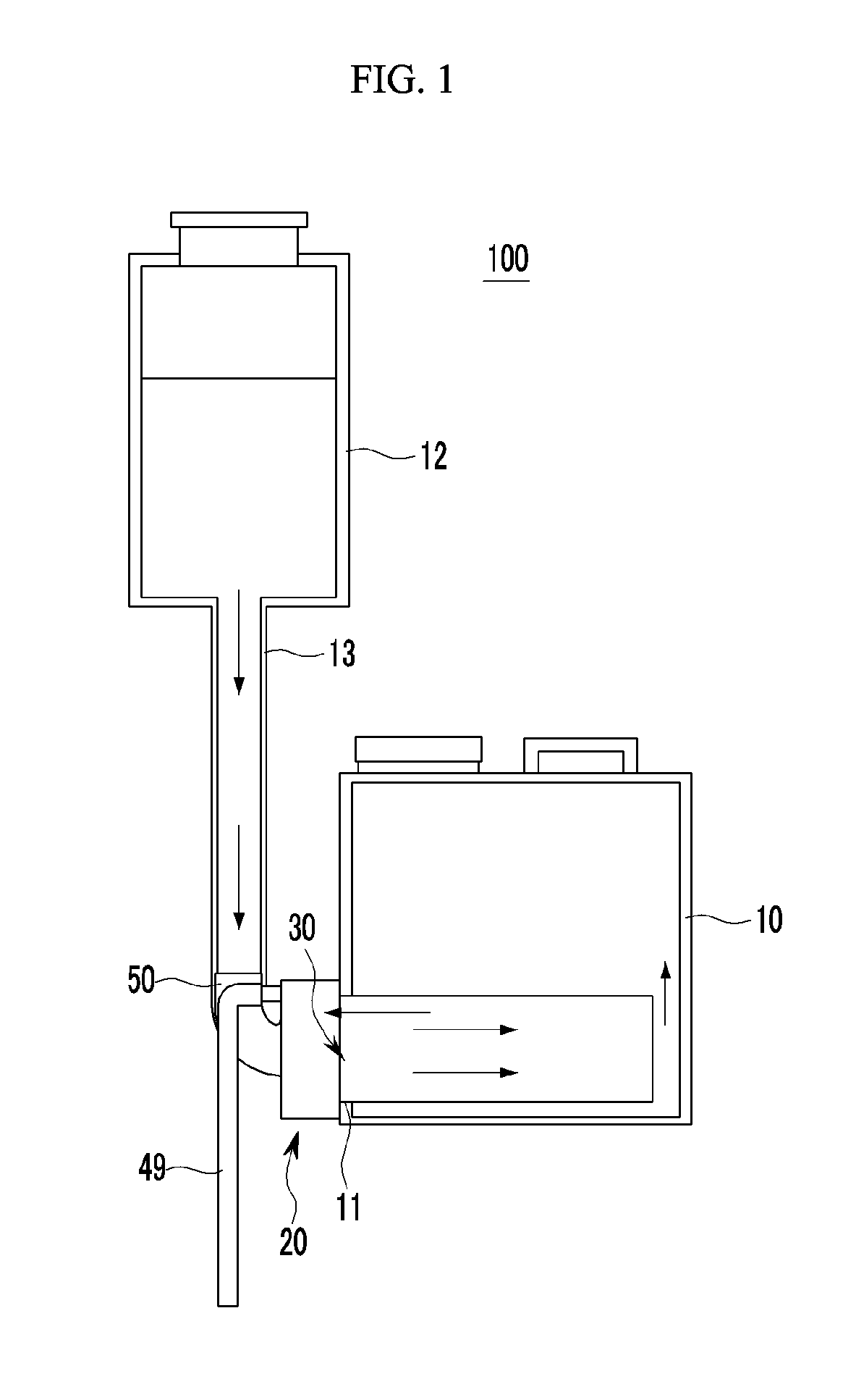 Hollow fiber membrane module and water treatment device using hollow fiber membrane module