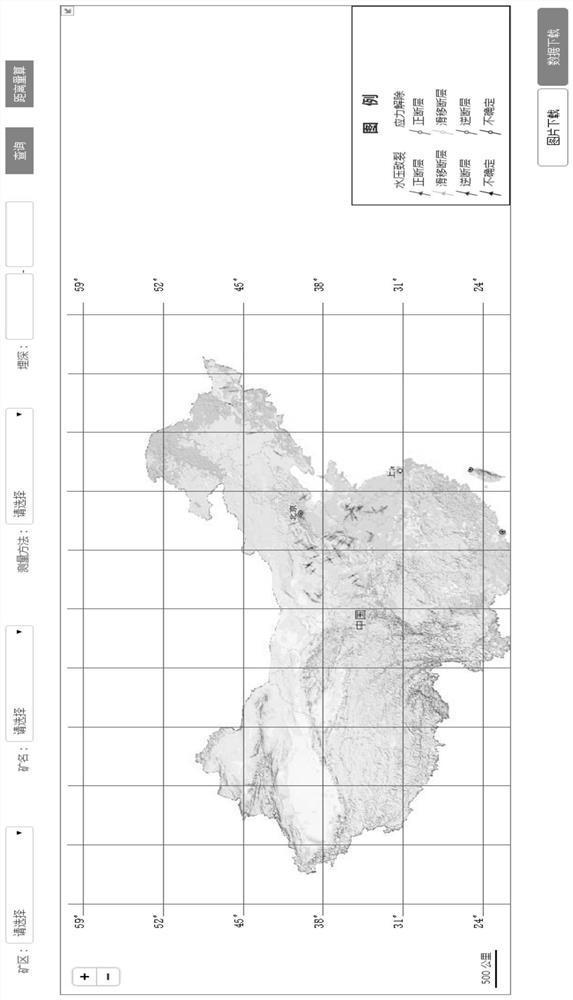 A display system of ground stress based on gis