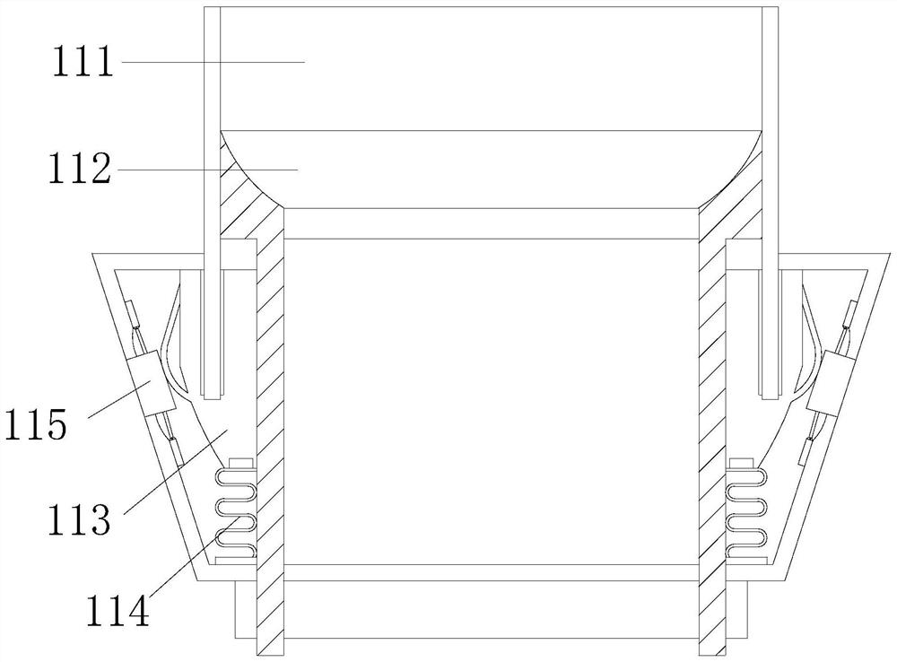 A split toilet steady flow water efficiency detection device