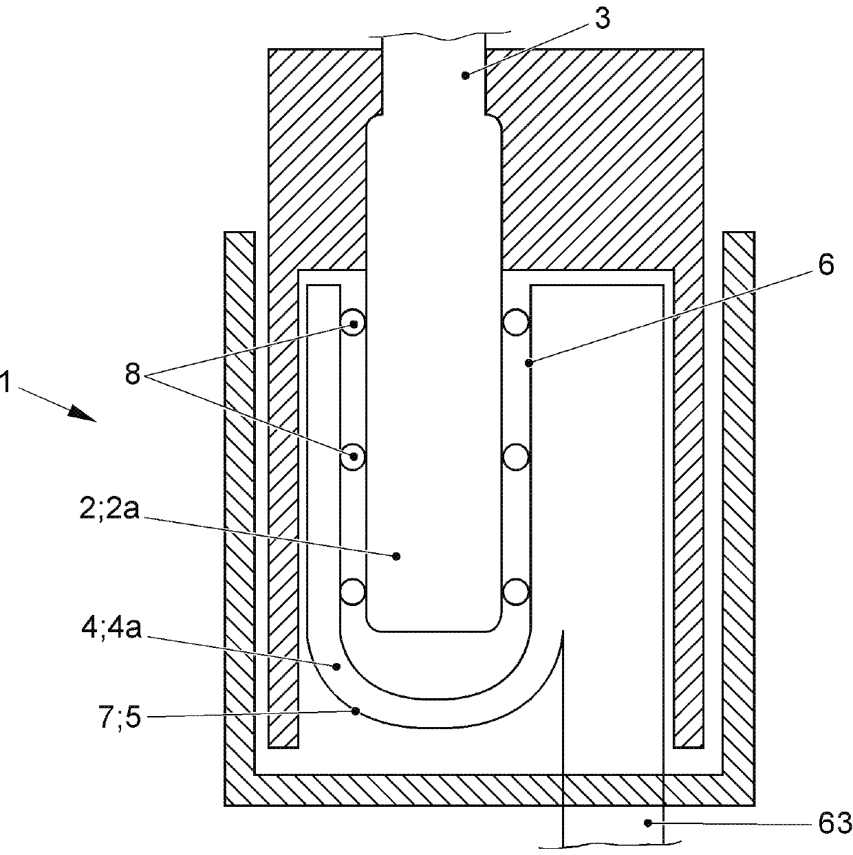 Connection coupling for the provision of electrical energy, storage system and motor vehicle with connection coupling