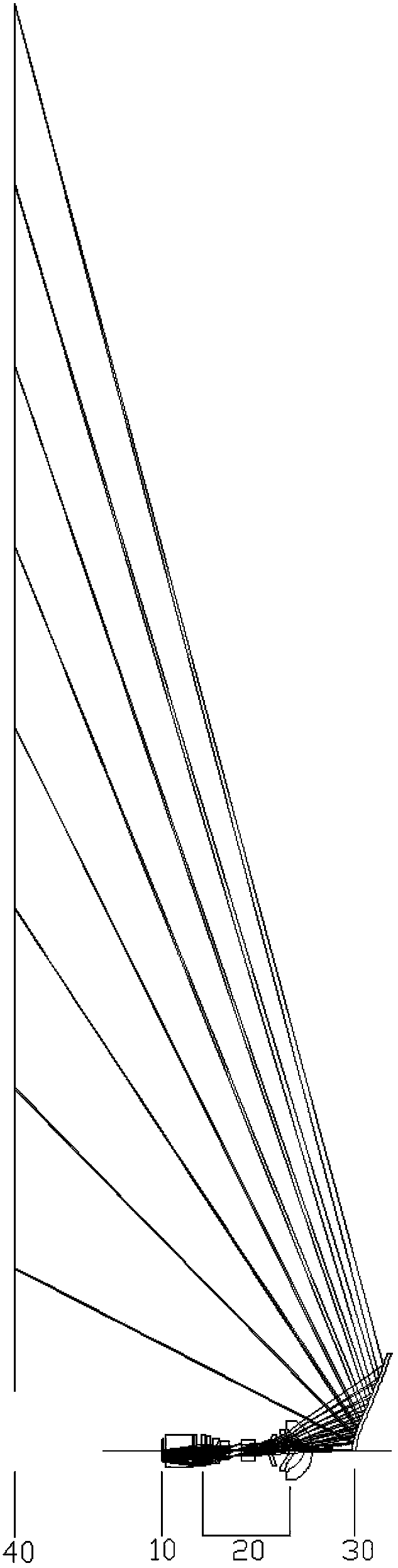 Ultra-short-focal projection objective lens