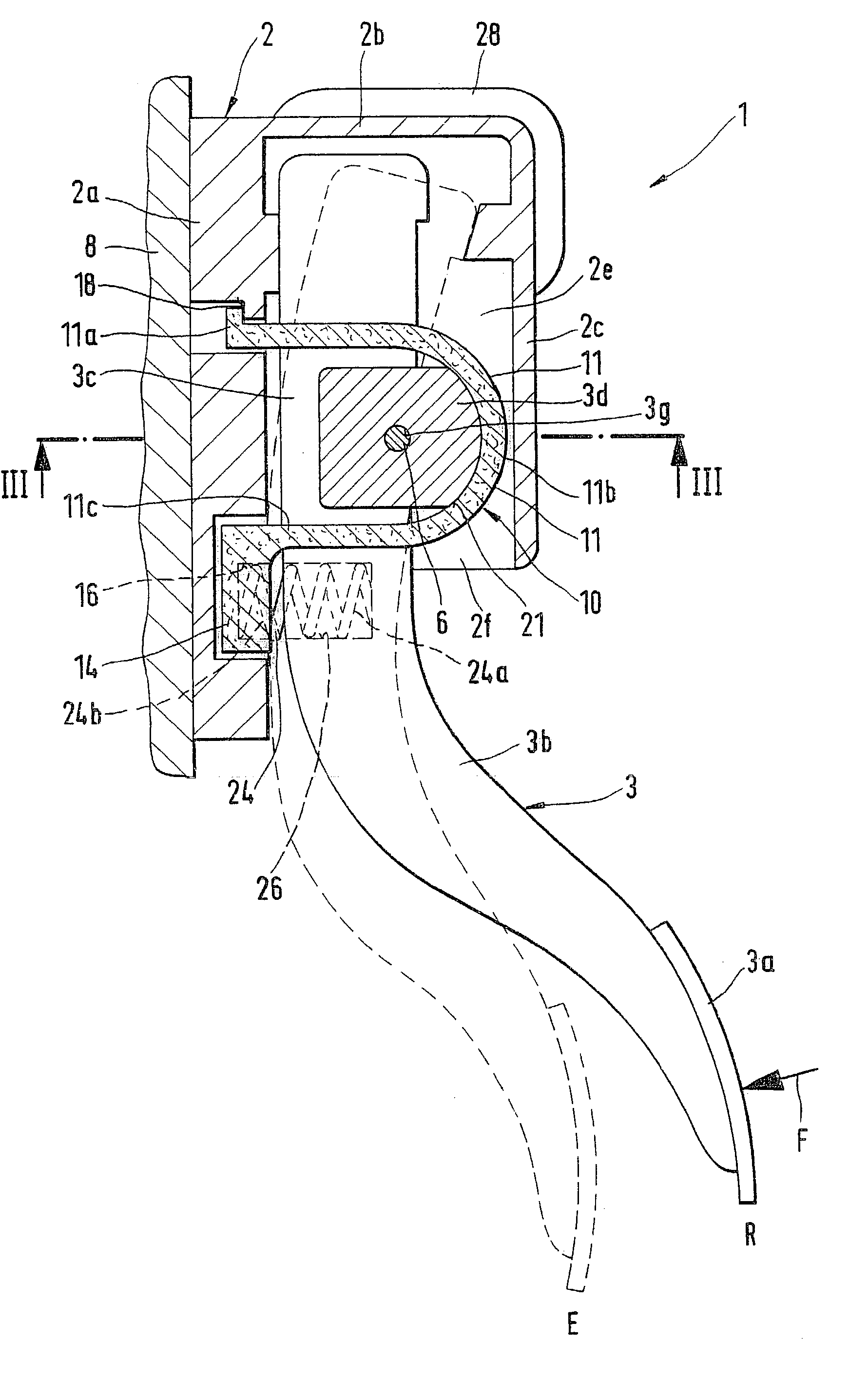 Accelerator pedal module