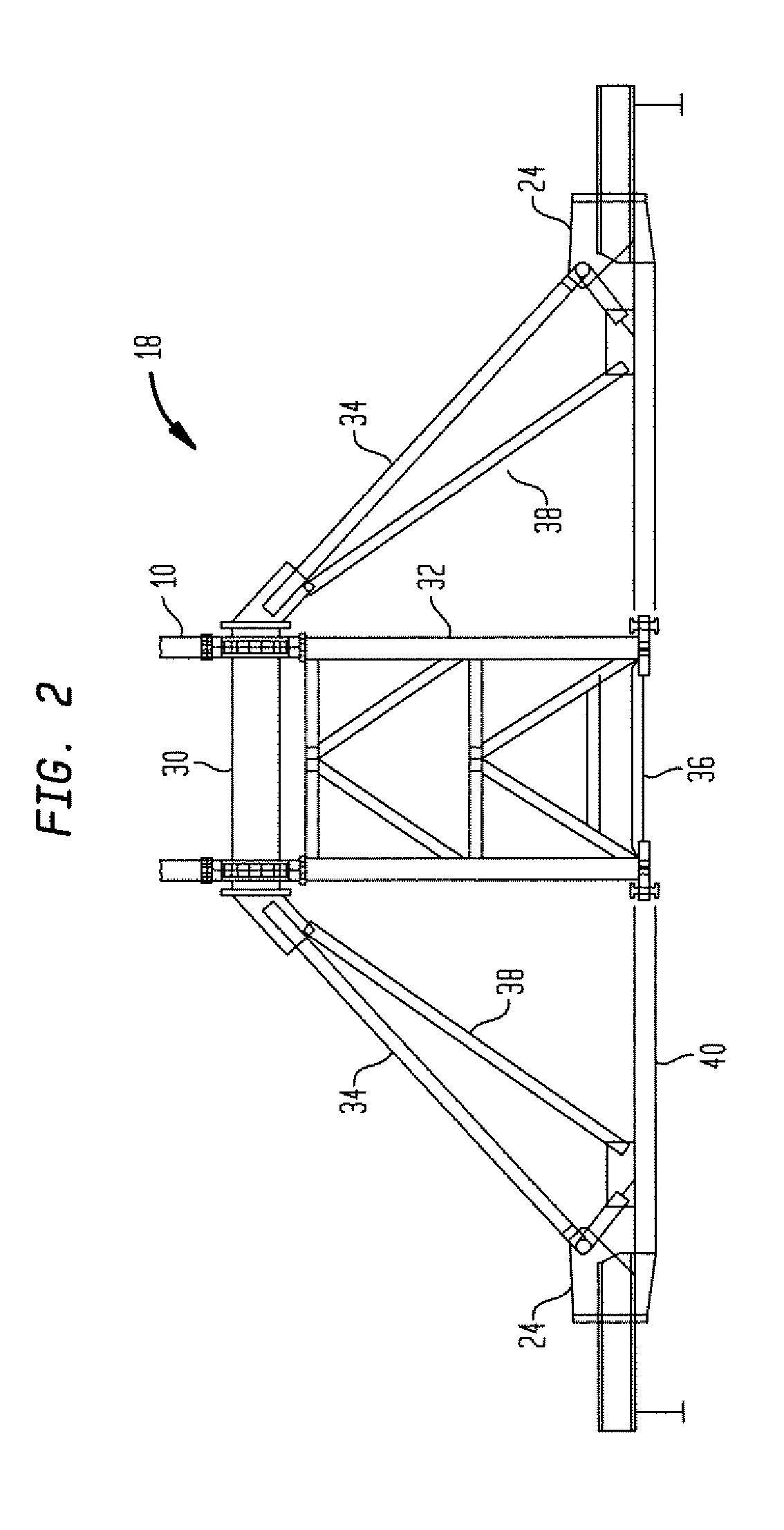 Tower crane device