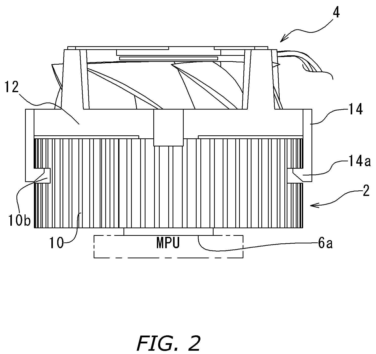 Heat sink fan and method for manufacturing heat sink that is used for the heat sink fan