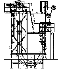 Rope-shaped desizing, scouring and bleaching combination machine