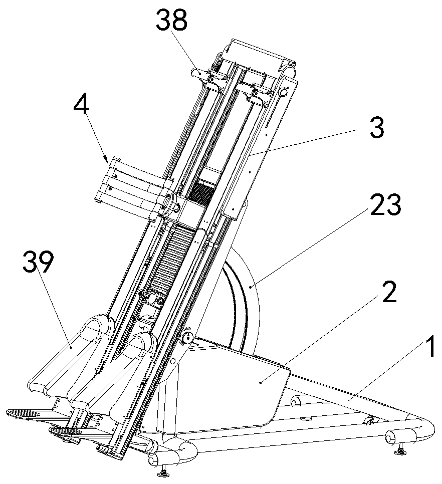 Linkage crawling spine rehabilitation training device