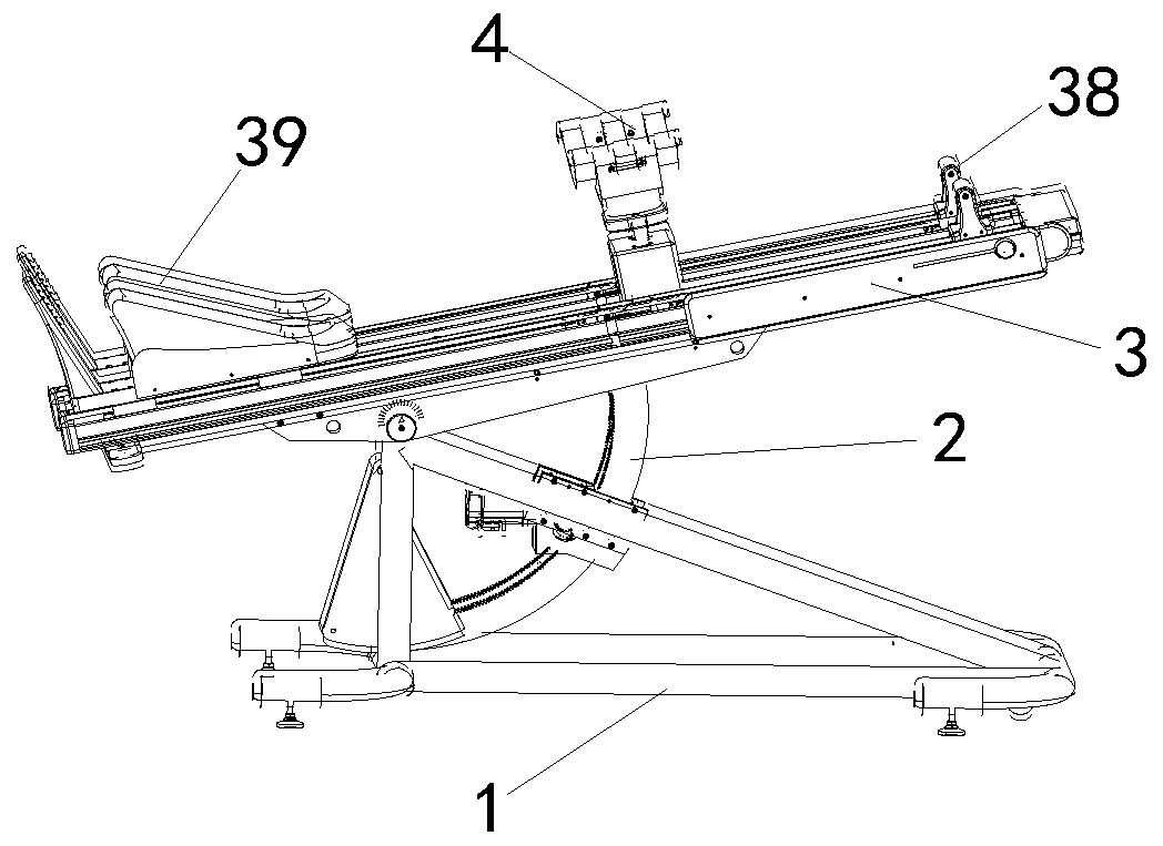 Linkage crawling spine rehabilitation training device