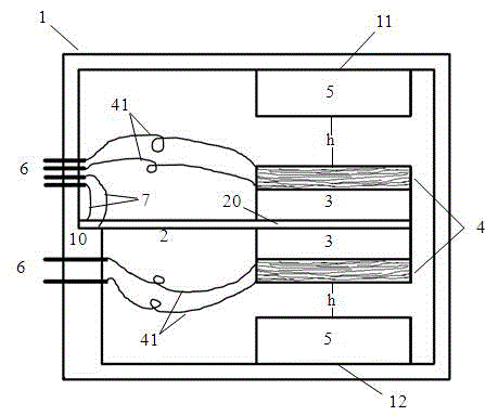 Combined type broadband vibration energy collector