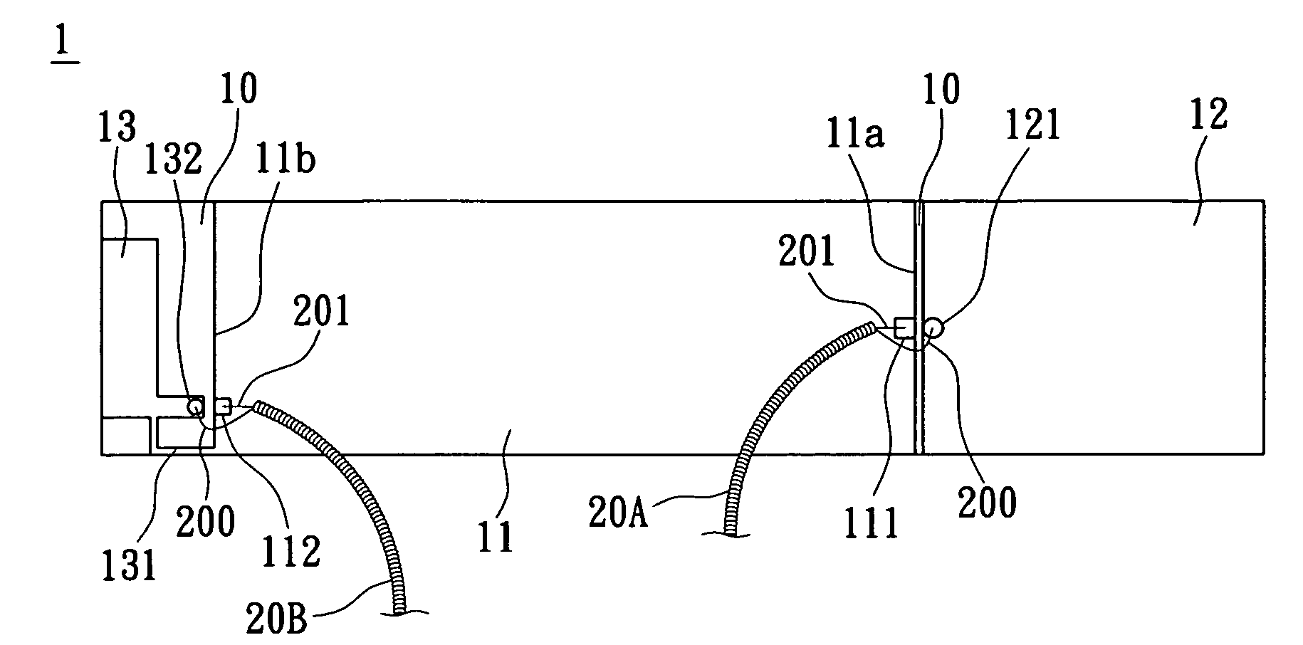 Dual-feed and dual-band antenna