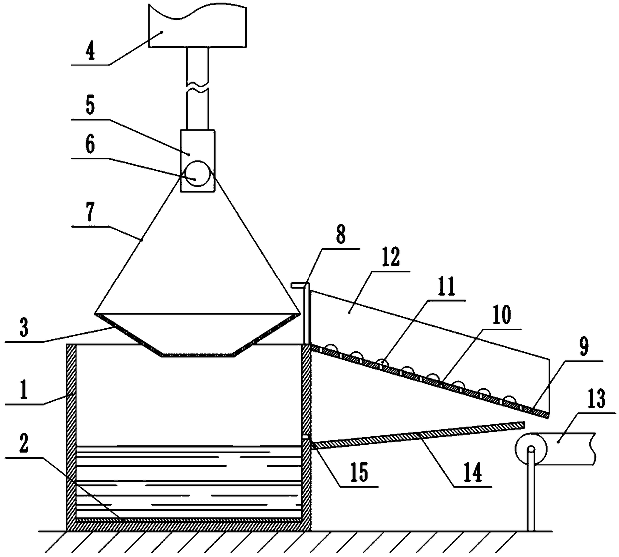 Oil-frying device