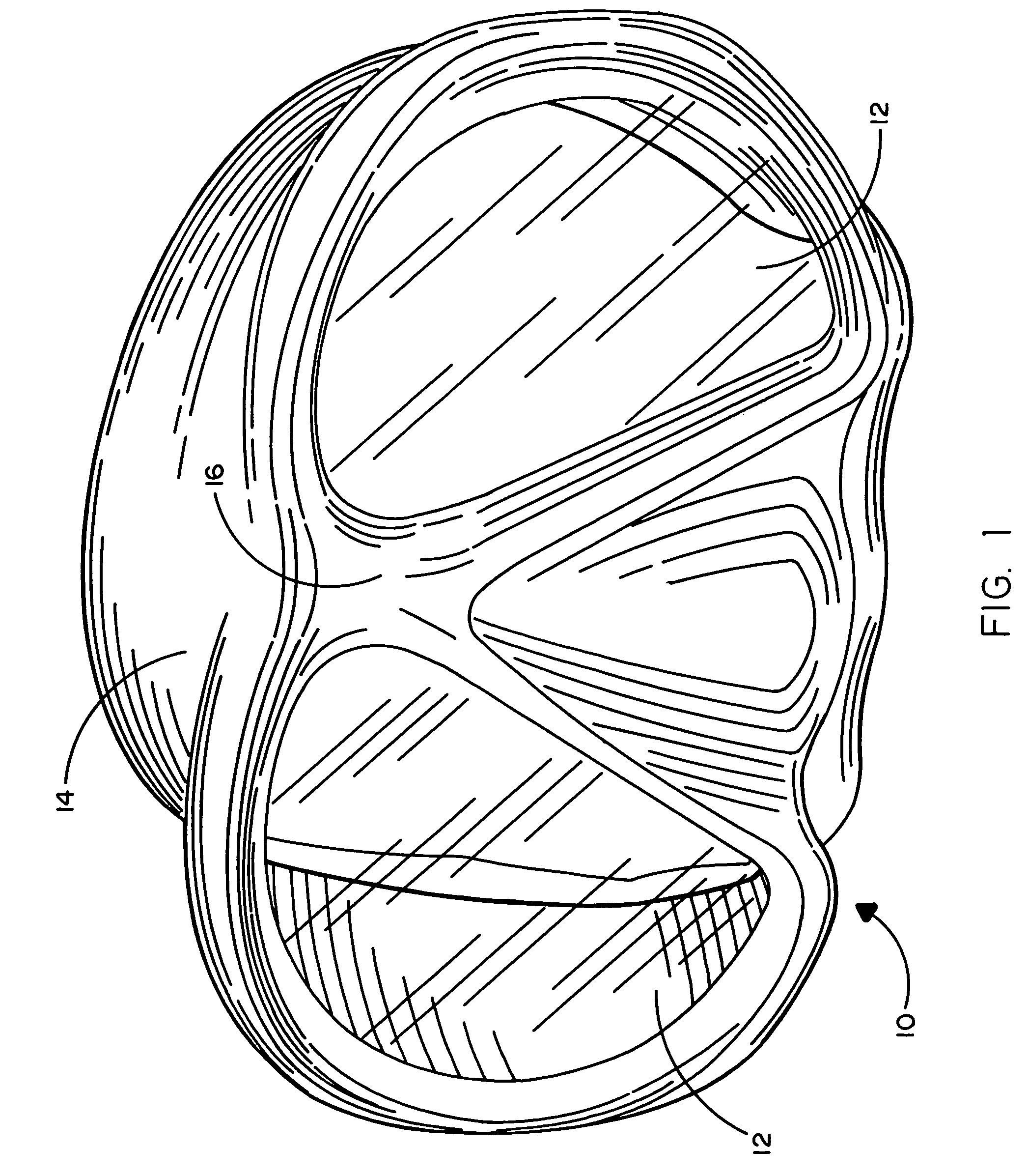 Dive mask having replaceable lenses and frame bonded into a rubber skirt