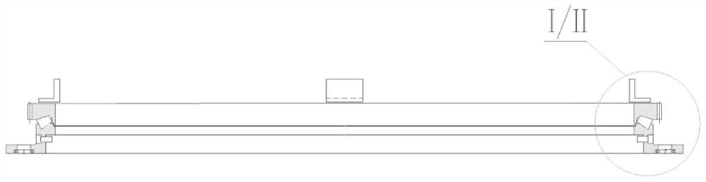 A nuclear reactor thermal insulation device capable of heat radiation and heat dissipation