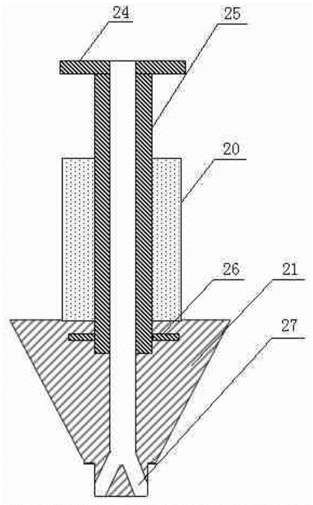 Blowing and stirring integrated type molten iron pretreatment desulphurization device and method