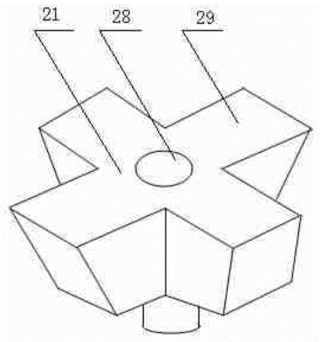 Blowing and stirring integrated type molten iron pretreatment desulphurization device and method