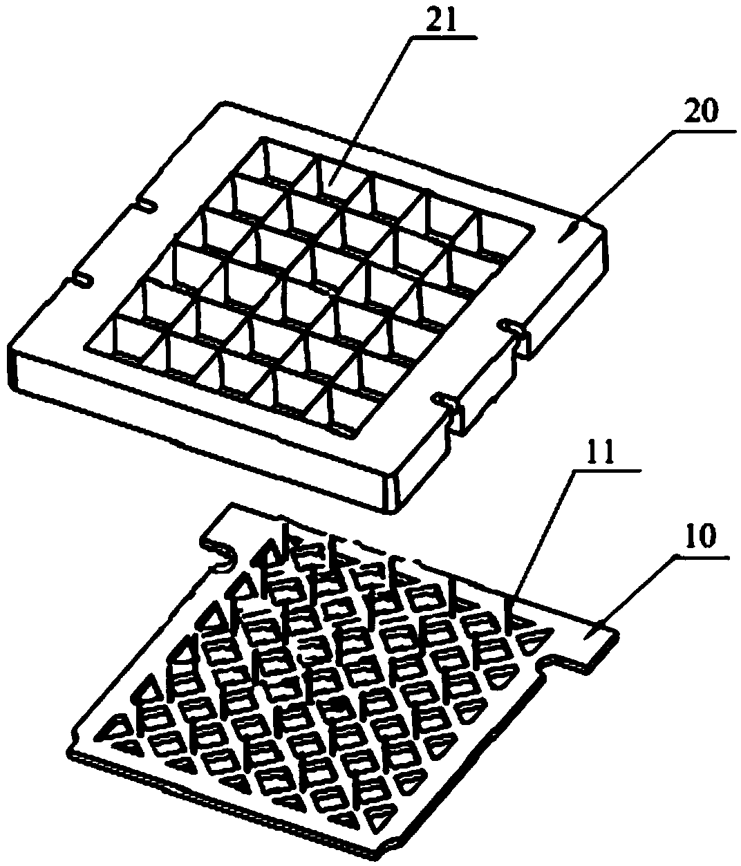 Combined electronic air purification device