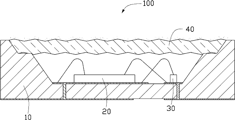 Light-emitting diode packaging structure