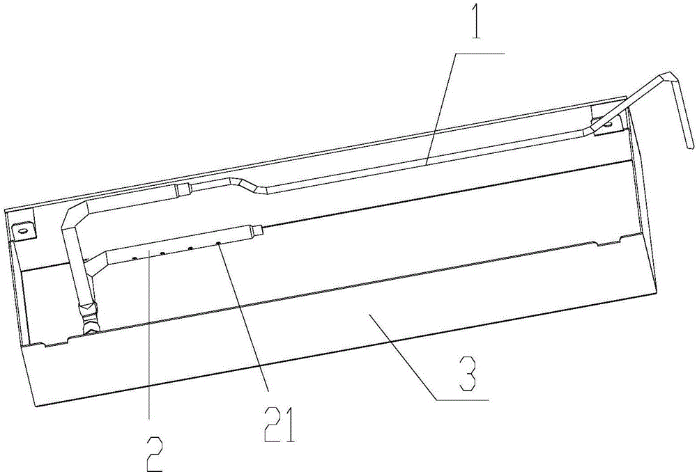 Water inlet pipeline