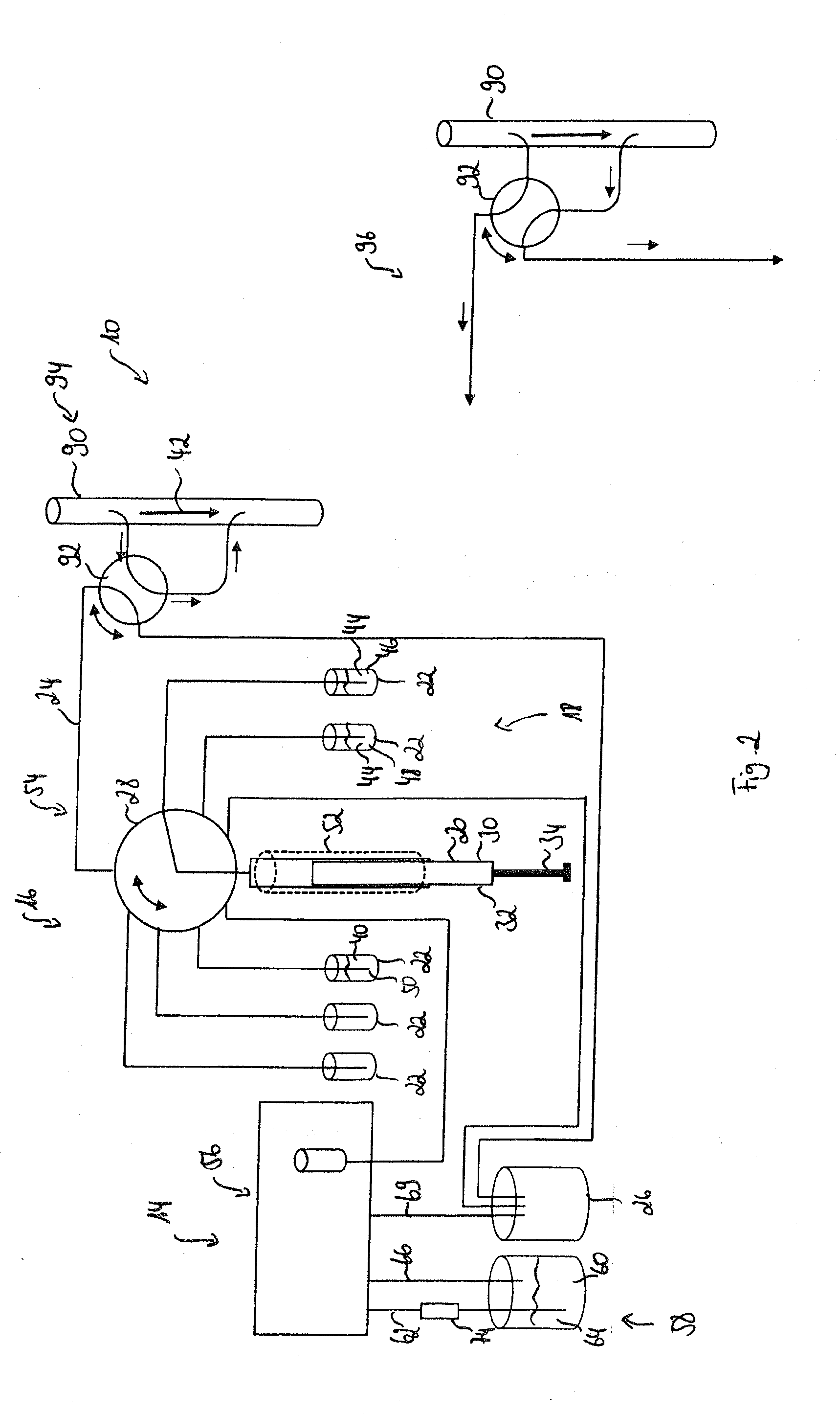 Detection apparatus and method for the automatic detection of particles