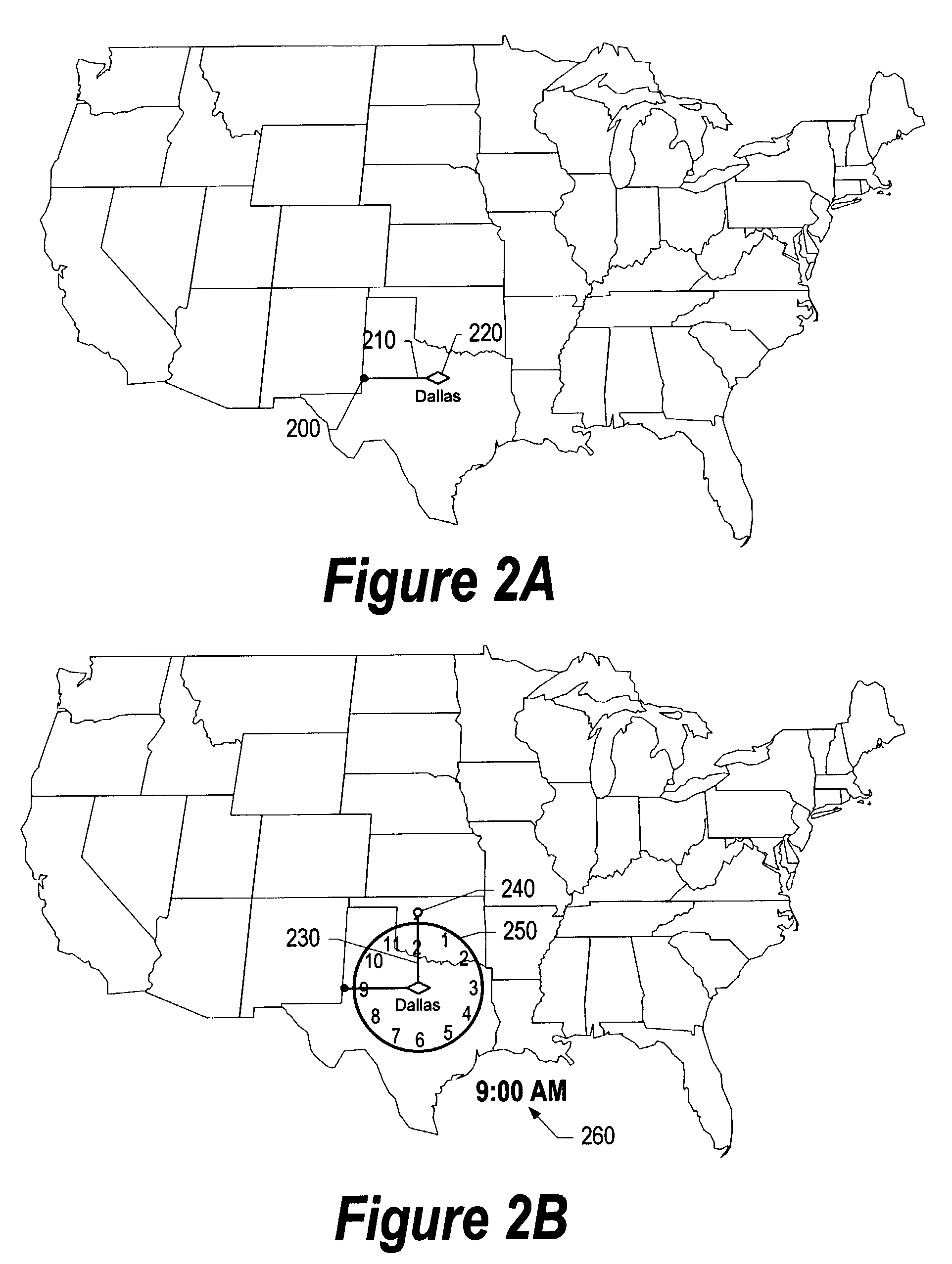 System and method for configuring time related settings using a graphical interface