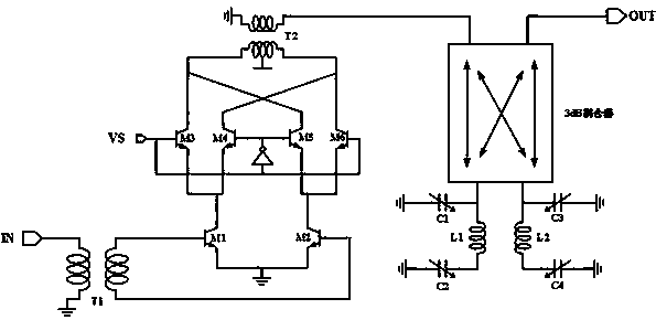 Terahertz full-360-degree reflection type phase shifter based on SiGe process