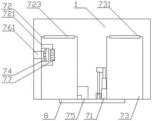 Smart UAV for cleaning and returning vehicle falling objects and working method thereof