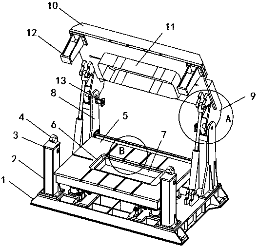 A plastic extrusion mold