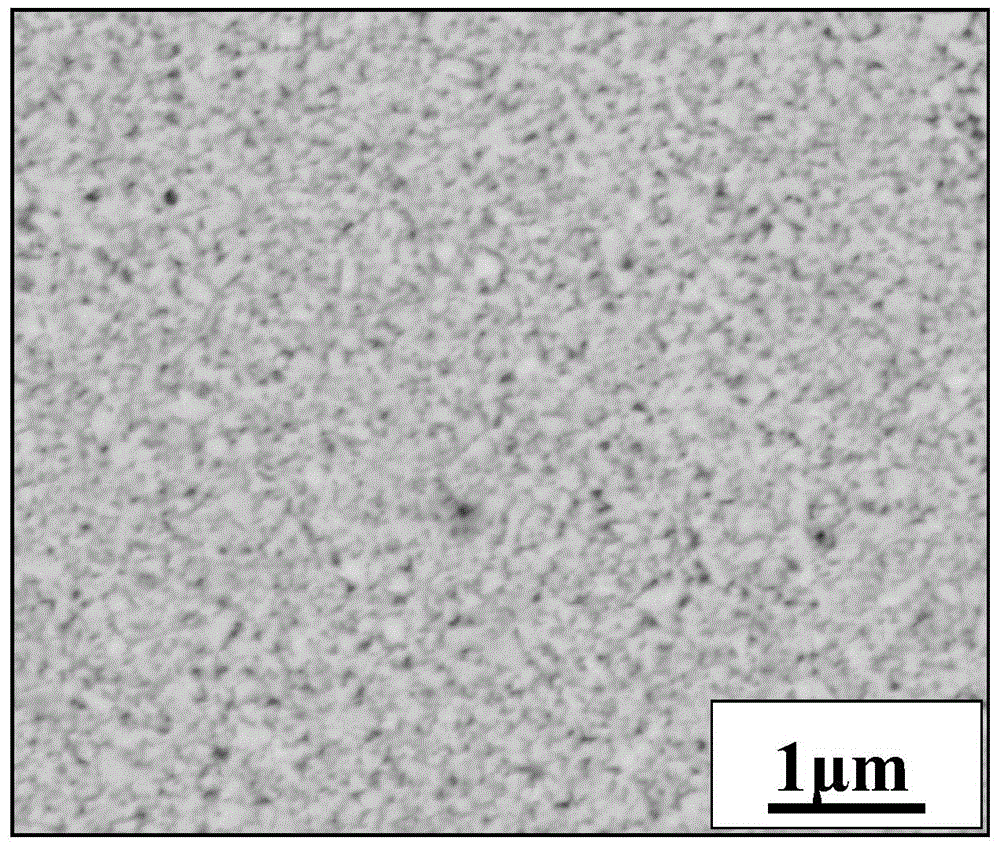 Method for preparing high density nanocrystalline hard alloy by step sintering