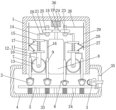 An automatic processing and forming device for welding grooves of welded elbows