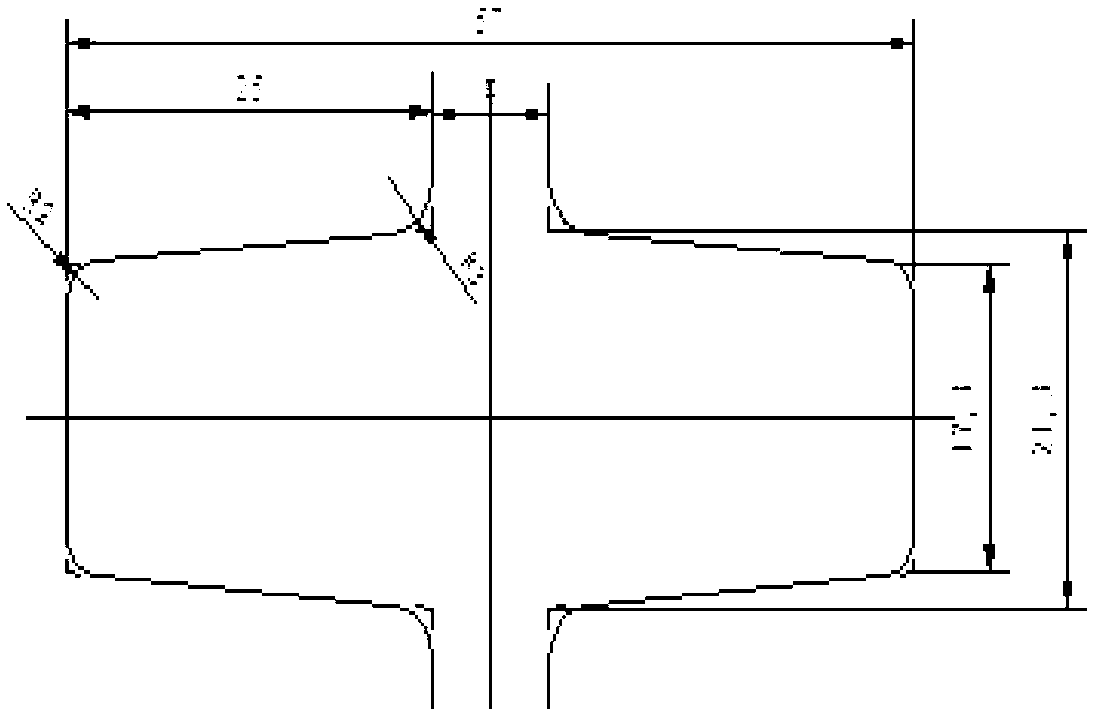 Controlling method for reduction of four-strand slitting line differences and structure property differences