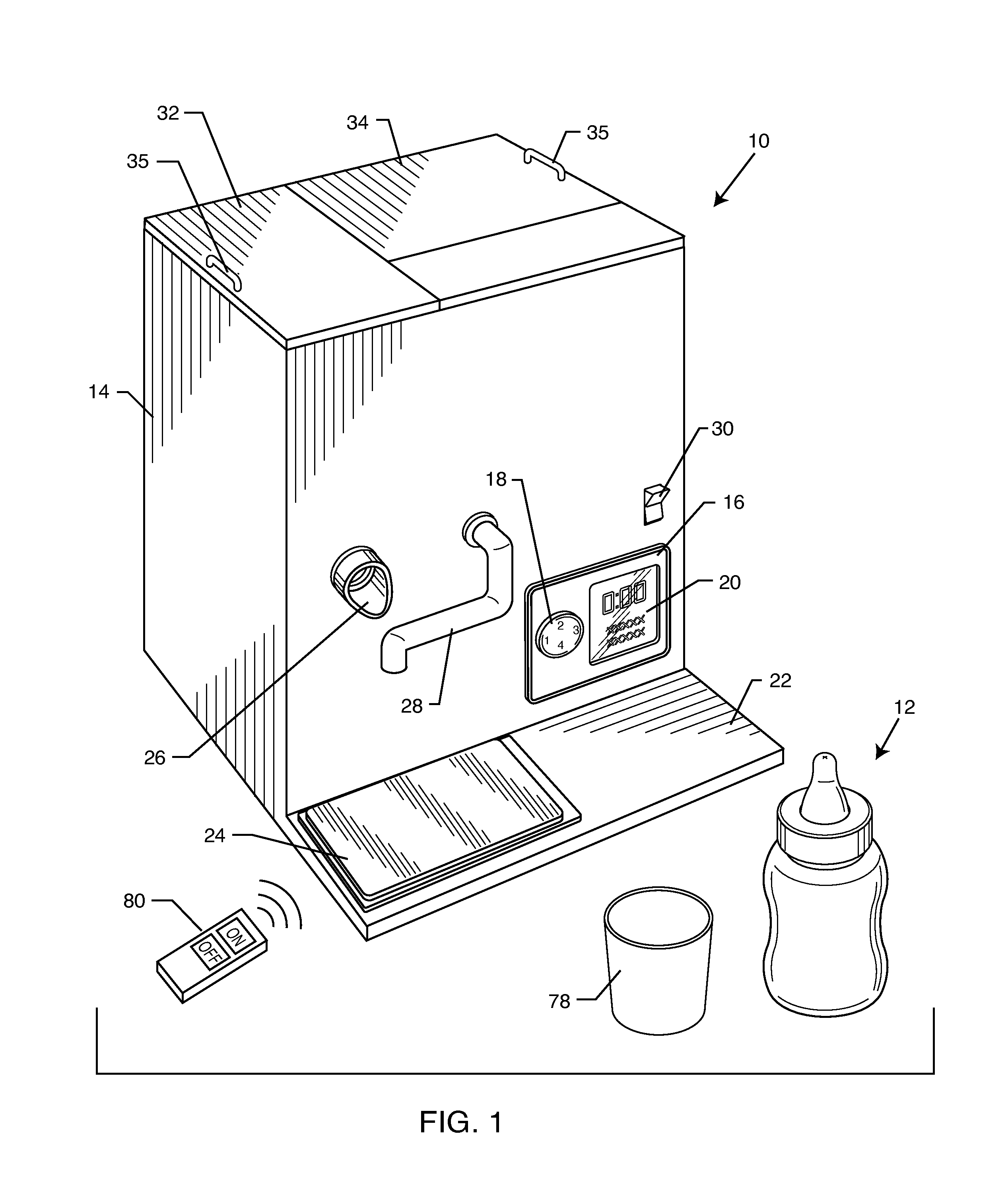 Baby formula preparation device