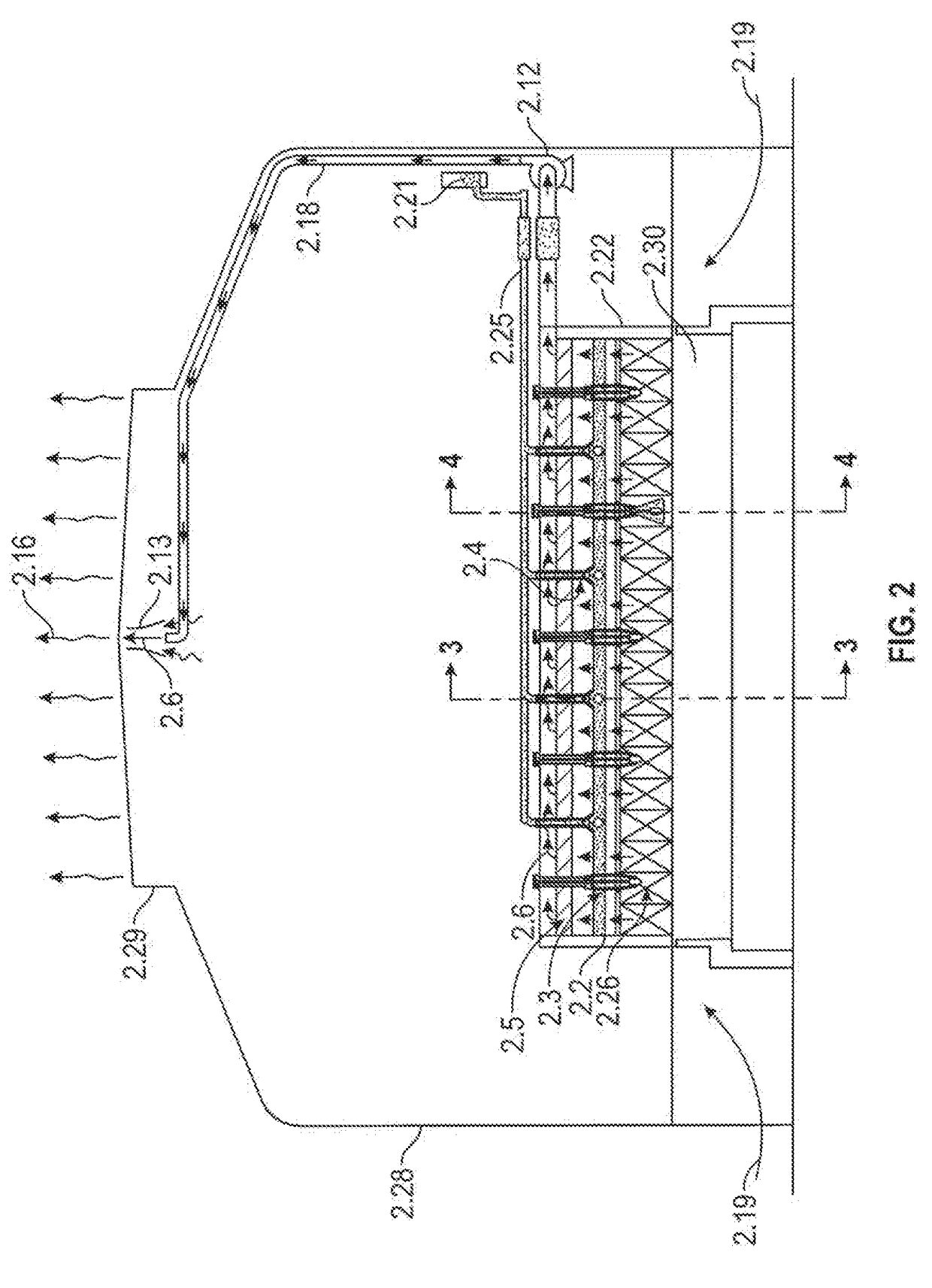 Integrated gas treatment