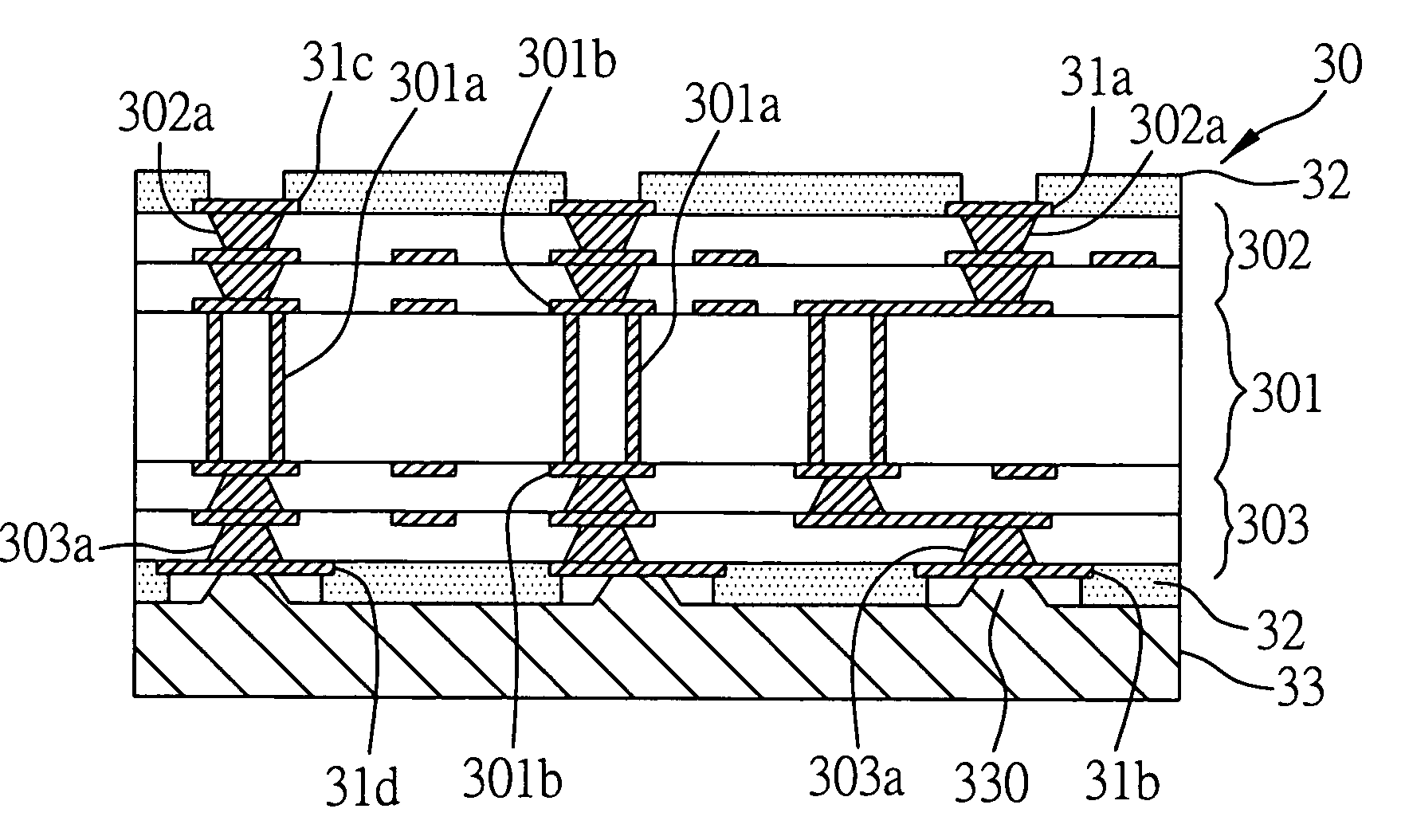 Method for fabricating electrical connection structure of circuit board