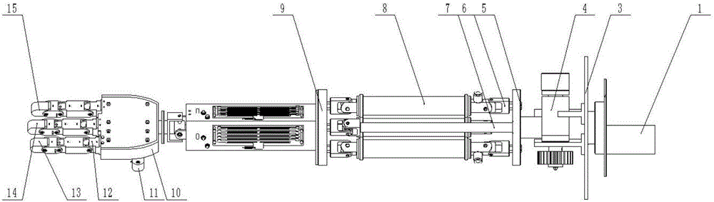 A humanoid robotic arm based on hybrid drive of multiple artificial muscles