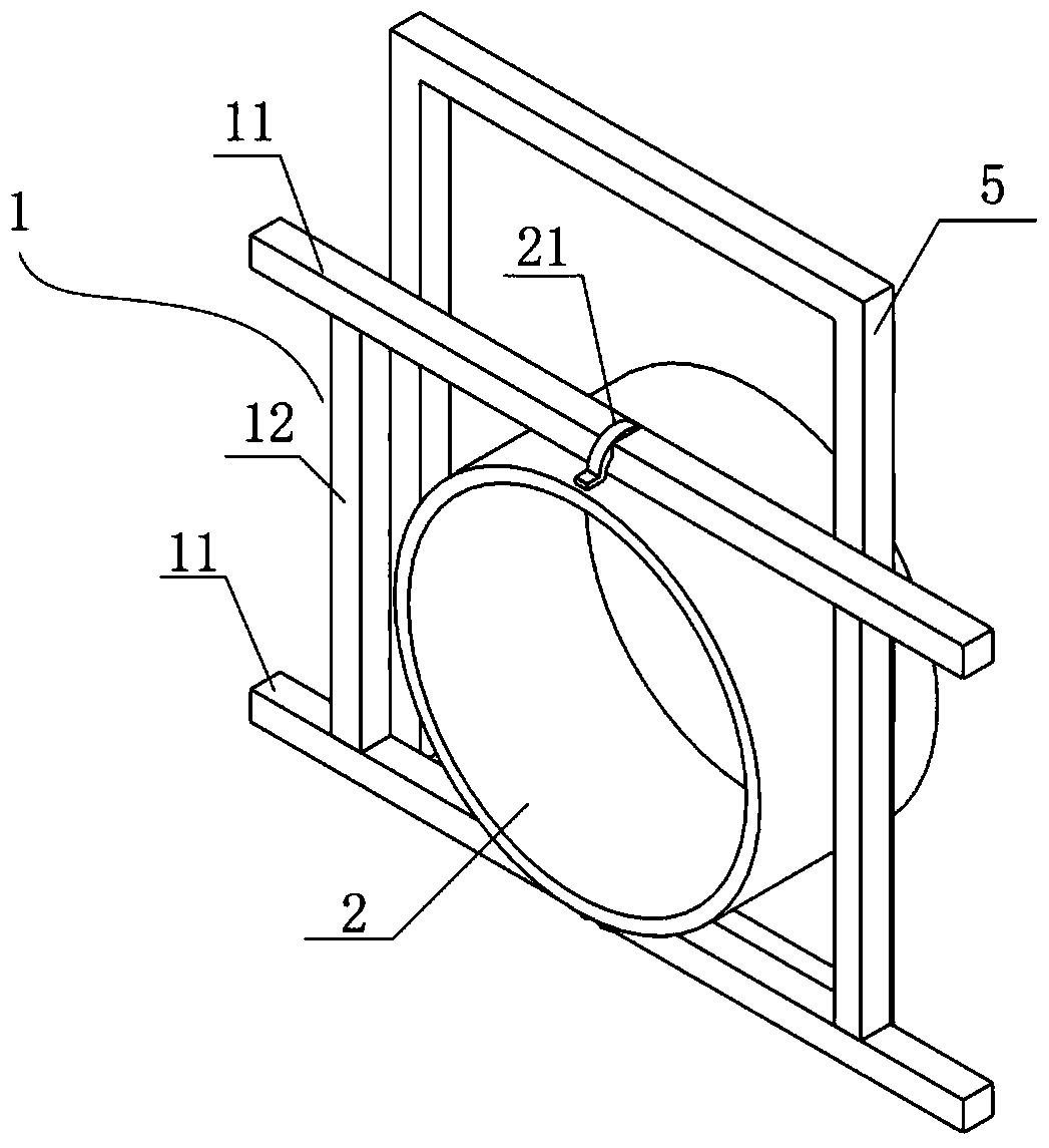 A portable escape device for building escape