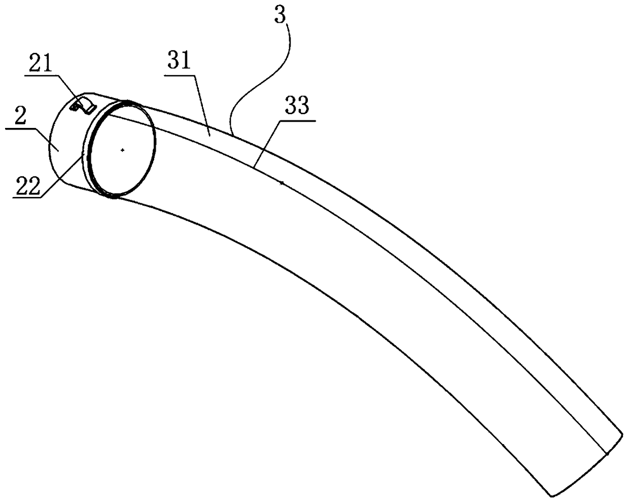 A portable escape device for building escape